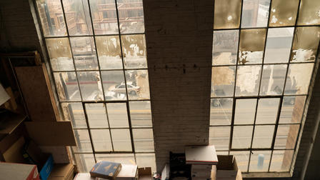 View from loft window