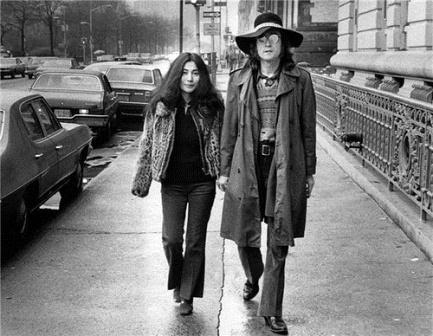 JOHN LENNON and  YOKO ONO 