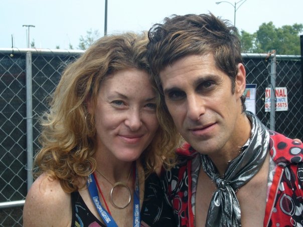 Ondi and Perry Farrell