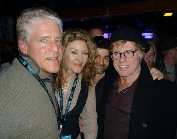 Ondi with Robert Redford