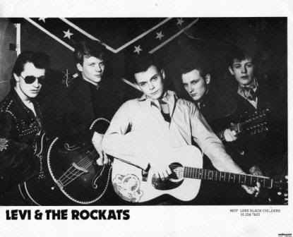 The UK version of Levi & the Rockats 1977 Don Devereaux, Eddie Dibbles,...