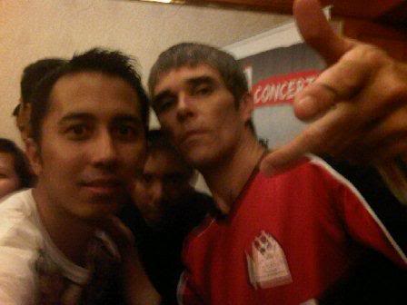 Rabind Rawks and Ian Brown