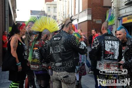 rebellion punks blackpool punkglobe