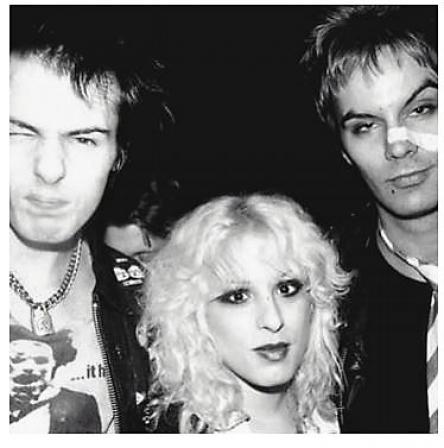 Sid &amp; Nancy and Walter, London, 1977. Photo by Anna Sui. 